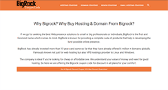 Desktop Screenshot of bigrockcouponcode.com